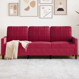  Trosjed crvena boja vina 180 cm baršunasti | shoptok.hr