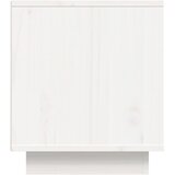 TV ormarić bijeli 80 x 35 x 40,5 cm od masivne borovine | Eponuda.com