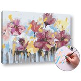  Slikanje po številkah ABSTRACT FLOWERS | nizka težavnost | nizka težavnost | Shoptok.si