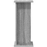  Stalak za biljke 2 pcs Sivi Sonoma 25 x 25 5 x 60 5 cm | shoptok.hr