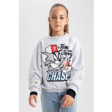 Defacto Regular Fit Tom & Jerry Licensed Crew Neck Sweatshirt | ePonuda.com