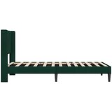  Krevetna konstrukcija Tamnozelena 90 x 200 cm Baršun | shoptok.hr