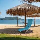 Nils turistička plažna ležaljka tirkizna | shoptok.hr