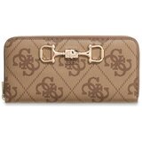 Guess Denarnice Janie Logo Slg Lrg Zip Around Kostanjeva Cene