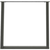 vidaXL noge za jedilno mizo u-oblika 2 kosa antracit 70x(72-73) cm | Shoptok.si