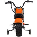  Dječji motocikl na akumulator Chopper Warrior, narančasti Slike