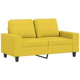  The Living Store Dvosed svetlo rumen 120 cm blago - Kavč Dvosed, (21501701) | Shoptok.si