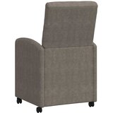  Blagovačke stolice s kotačima 2 pcs Siva 58 x 67 x 97 cm | Eponuda.ba
