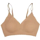 Brezšivna modrček EL-30871 - Svetlo Rjava / S