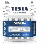 SILVER + Alkaline baterije AA 4 kom.