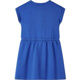  Dječja haljina s vezicom kobaltnoplava 104 | shoptok.hr