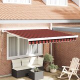 Nadstrešnica Crvena i Crna 350 x 250 x 165 cm | shoptok.hr