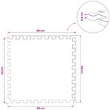  Podloga za bazen 50 kom. Plava 18 m² EVA pjenasti materijal | shoptok.hr