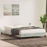 vidaXL Okvir kreveta bez madraca svijetlo sivi 160x220 cm baršun | shoptok.hr