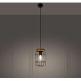  Sollux SL.1263 - Luster na sajli GOTTO 1xE27/15W/230V crna | Eponuda.com