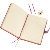  DNEVNIK S KLJUČEM CRTE 160L HUSH-HUSH MARKER LJUBIČASTI 1332 | Shoptok.si