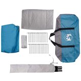  Tunelski šator Plava 562 x 265 x 216 cm - Plava 562 x 265 x 208 cm | shoptok.hr