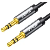 AUX audio kabel mini jack 3,5mm 1m - črn, (21090432)