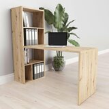 MID.YOU pisalna miza leseni material barve hrasta | Shoptok.si