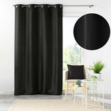 Douceur d intérieur Crna zavjesa od mikrosatena 140x240 cm Shana – | shoptok.hr