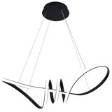  LED luster na sajli FLAVIA LED/44W/230V crna | Eponuda.com