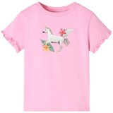  Dječja majica kratkih rukava jarkoružičasta 116 | shoptok.hr