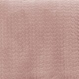 Bianca Prašno rožnato prešito pregrinjalo 240x260 cm Attica Velvet – | Shoptok.si