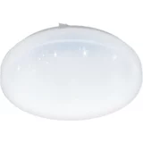 Eglo LED plafonjera Eglo Frania-S (11 W, 28 cm, bela s kristalnim učinkom)