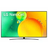 Lg NanoCell televizor 86NANO763QA, 4K Ultra HD, Smart TV, webOS i ThinQ AI, α7 AI Processor 4K, Magic remote, Crni **MODEL 2022**ID: EK000464779