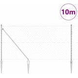  Zavareno žičano ograđivanje s bodljama 10 x 1,2 m Srebrna Mreža | Shoptok.si