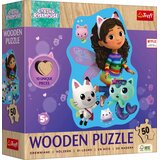 Trefl Gabi drvena kućica s obrisima, puzzle od 50 dijelova - | shoptok.hr