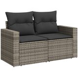  12-dijelni set vrtnih sofa od poliratana s jastucima sivi | shoptok.hr