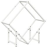  Stalak za drva bijeli 60x25x60 cm Hladno valjani čelik | Eponuda.ba