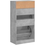 Ormarić za cipele boja betona 60x34x116 cm konstruirano drvo | shoptok.hr