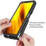 Techsuit Defense360 Pro + Screen Protector - Xiaomi Poco X3 / Poco X3 NFC / Poco X3 Pro - crna | shoptok.hr