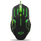 Esperanza Miš ESPERANZA GAMING APACHE 6D MX403, GREEN, 2400dpi, ergonomic, EGM403G Cijene