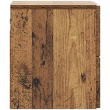  Noćni ormarić za montažu na zid Staro drvo 33 x 34,5 x 40 cm | shoptok.hr