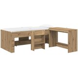  za djecu s visokim okvirom i stolom 2 kom. Hrast artisan - Hrast artisan | shoptok.hr
