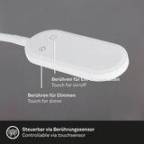 BRILONER 2177016 - LED prigušiva fleksibilna zidna lampa LED/6W/230V bela | Eponuda.com