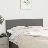  Uzglavlja 2 kom tamnosiva 72 x 5 x 78/88 cm od tkanine | shoptok.hr