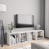 Ormarić za knjige/TV bijeli 143 x 30 x 36 cm Cijene