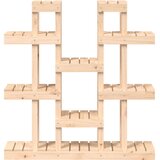  Stalak za biljke 104,5 x 25 x 109,5 cm od masivne borovine | shoptok.hr