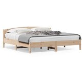 vidaXL Okvir kreveta s uzglavljem 180 x 200 cm masivna borovina | shoptok.hr