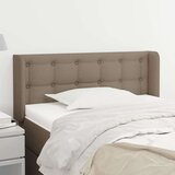  Vzglavje z ušesi taupe 103x16x78/88 cm blago, (20737578) Cene