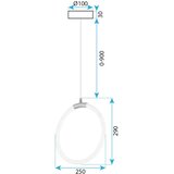 Toolight LED svijetiljka G020-CP Gold | shoptok.hr