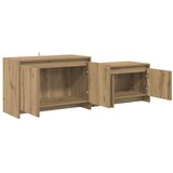  TV komoda 147 x 35 x 50 cm Hrast artisan Prerađeno drvo - Hrast artisan | shoptok.hr