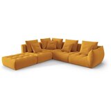 Micadoni Žuta kutna garnitura od bouclé tkanine (s lijevim kutom) Bloom – Home | shoptok.hr
