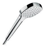 Hansgrohe Croma E EcoSmart+ 110 White/Chrome ručni tuš sa 1 vrstom mlaza 26816400 | ePonuda.com