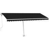  Automatska tenda sa senzorom za vjetar LED 500x300 cm antracit | shoptok.hr