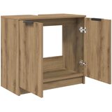  Kupaonski ormar s pohranom Umjetnički hrast 64,5 x 33,5 x 59 cm | shoptok.hr